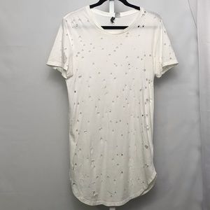 Divided oversized XS men distressed T-shirt